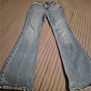 Old Navy Light Blue Flare Jeans